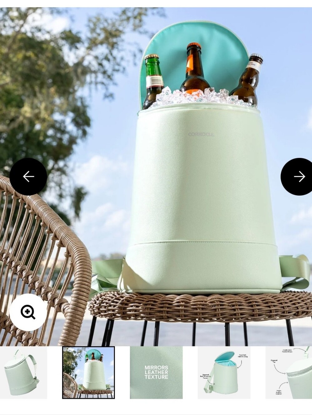 Corkcicle SAGE Insulated Cooler Tote. Eola BuckeL Cooler Bag
Eola Wine Cooler Ba